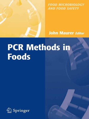 cover image of PCR Methods in Foods